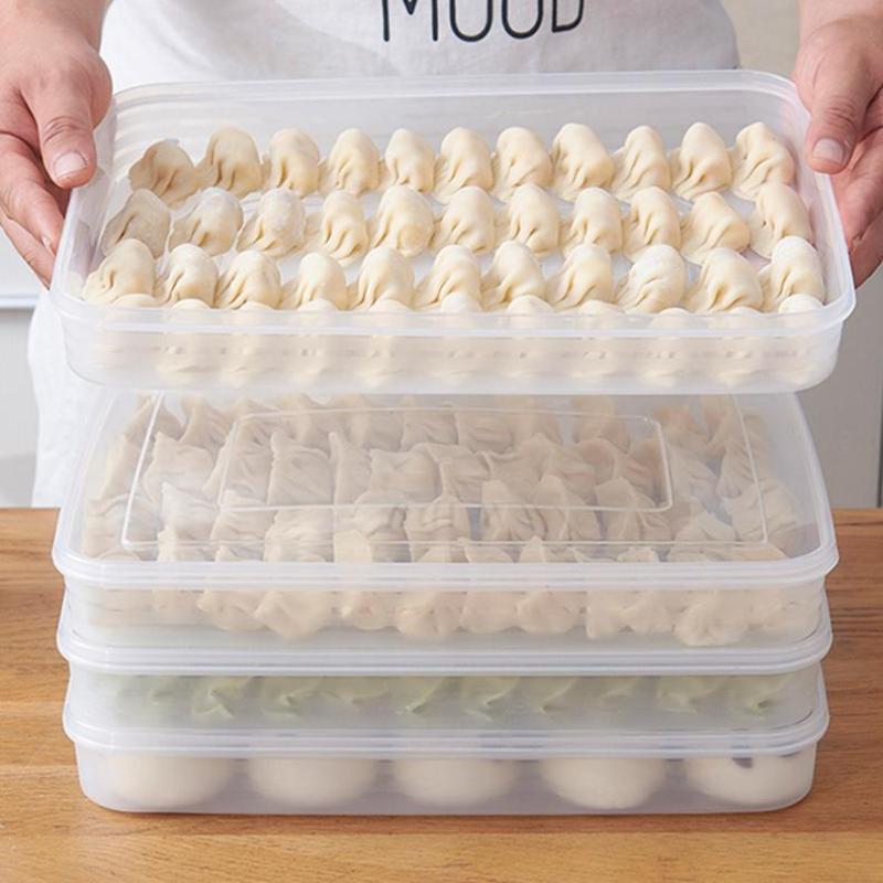 Commercial Kitchen Organiser - Caixa Organizadora Transparente para Cozinha, Bandeja