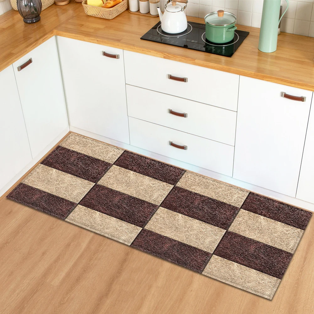 Commercial Kitchen Zones - Tapete de corredor de cozinha com
