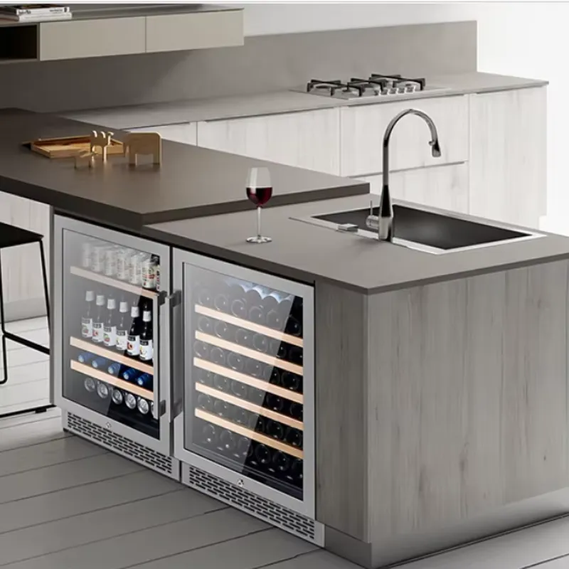 Commercial Kitchen Zones - Refrigerador de Vinho para 48 Garrafas
