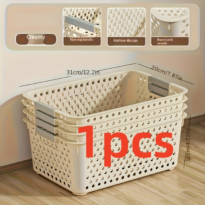 Commercial Kitchen Rack - Caixa de armazenamento de plástico de