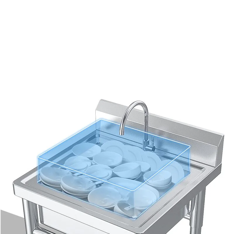 Commercial Kitchen Kitchen - Pia de Cozinha — Pia Dupla