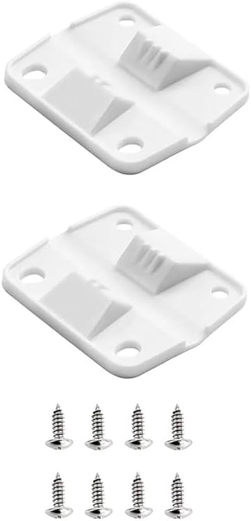 Commercial Chest Freezer - 2 Peças Dobradiças de Plástico Brancas