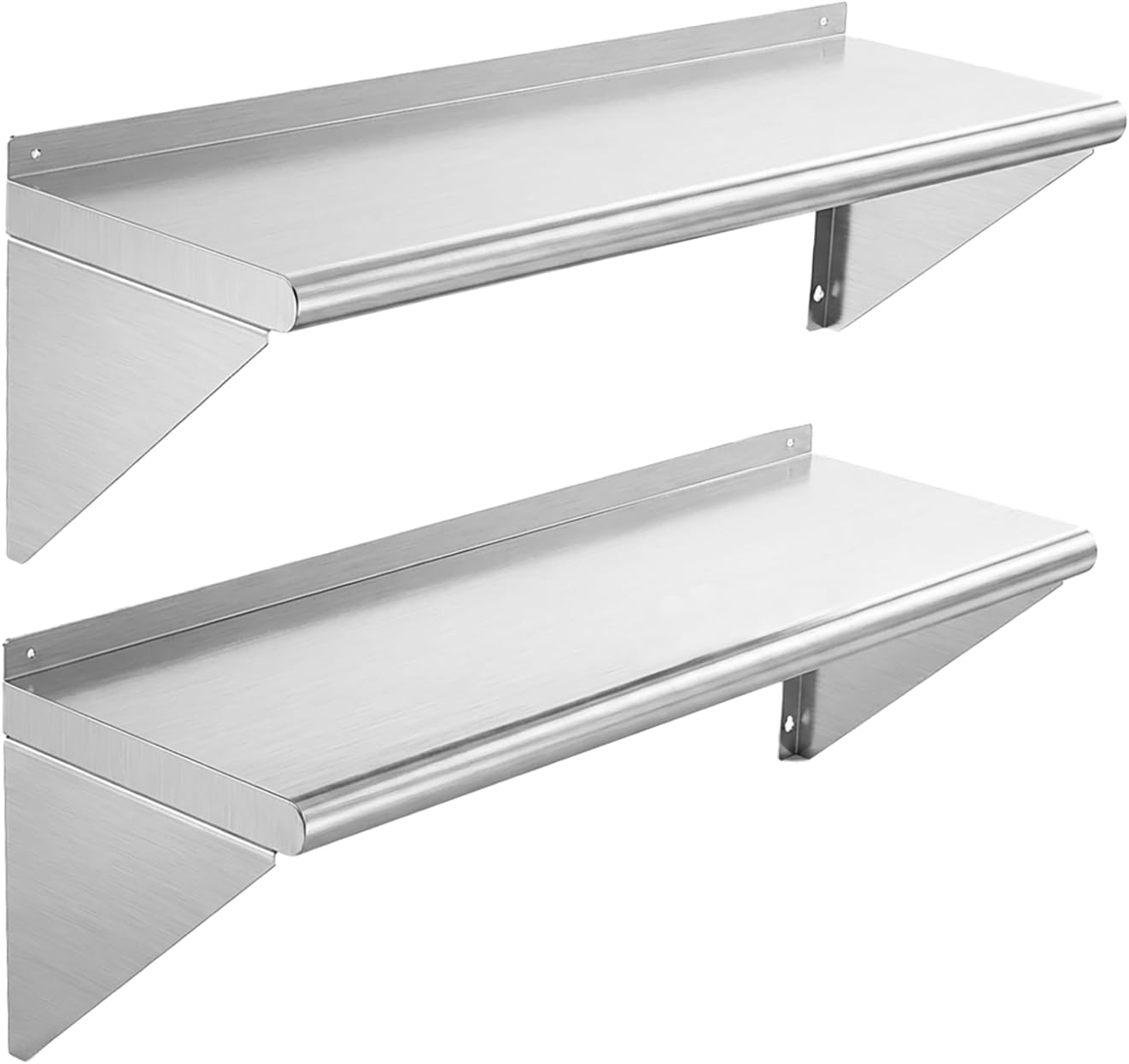 Wall Shelf Commercial Kitchen - Prateleira de Aço Inoxidável Montada na
