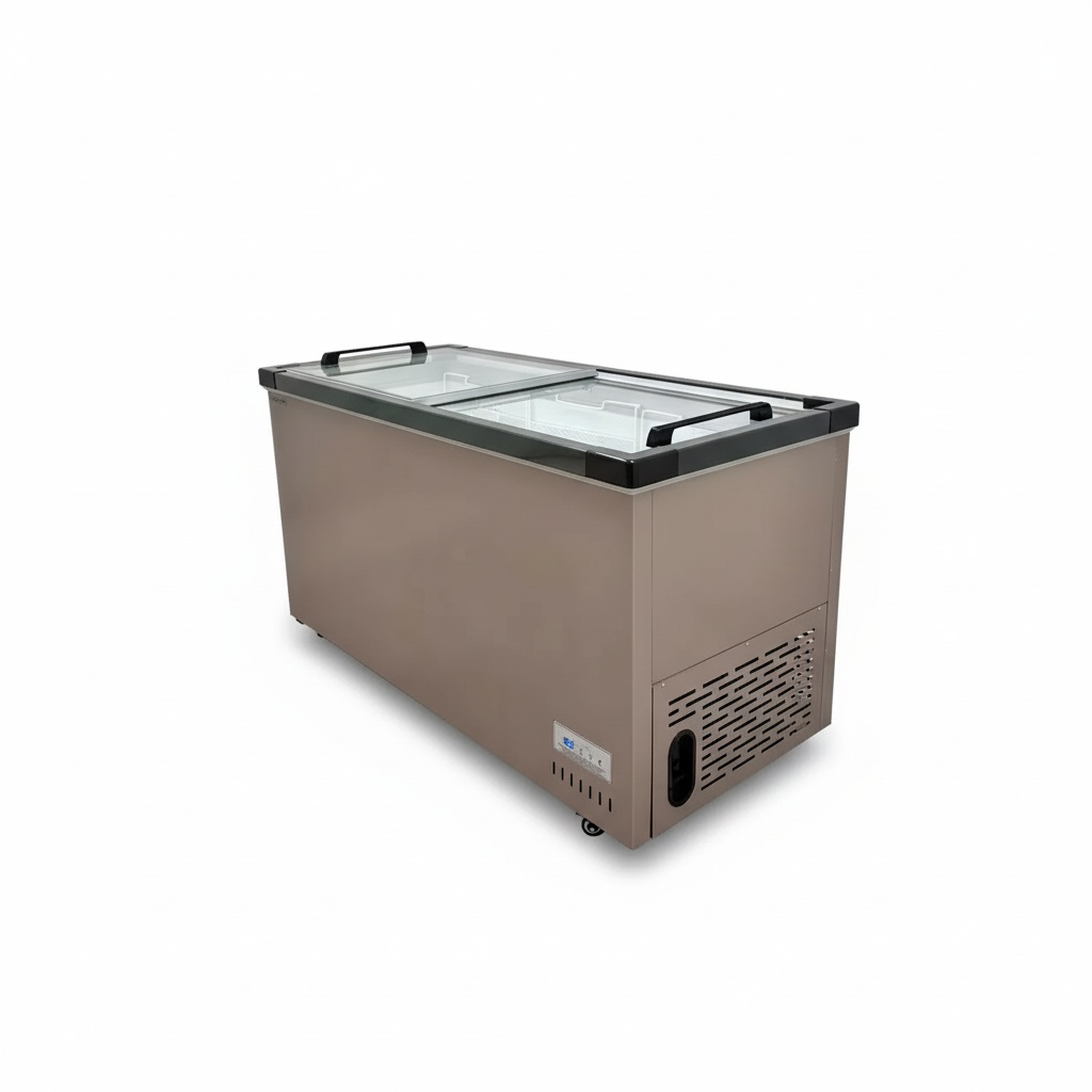Commercial Chest Freezer - Congelador Comercial Profundo, 400-1500L, Congelador de