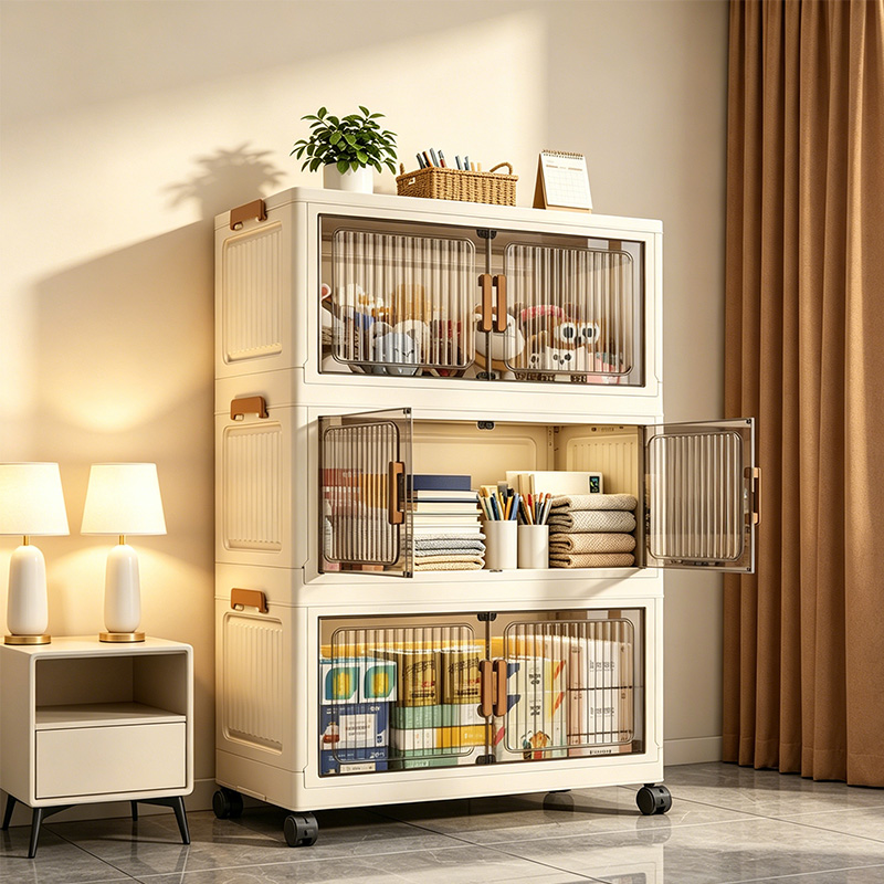 Commercial Kitchen Rack - Armário de Armazenamento Dobrável de 19,7