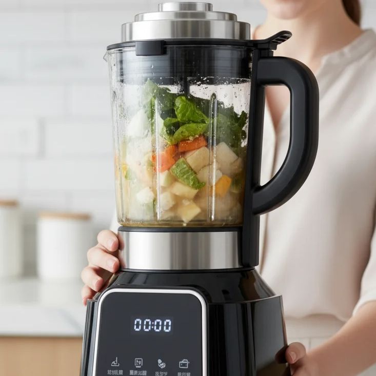 Commercial Blender Heavy Duty - Máquina Compacta e Totalmente Automática para