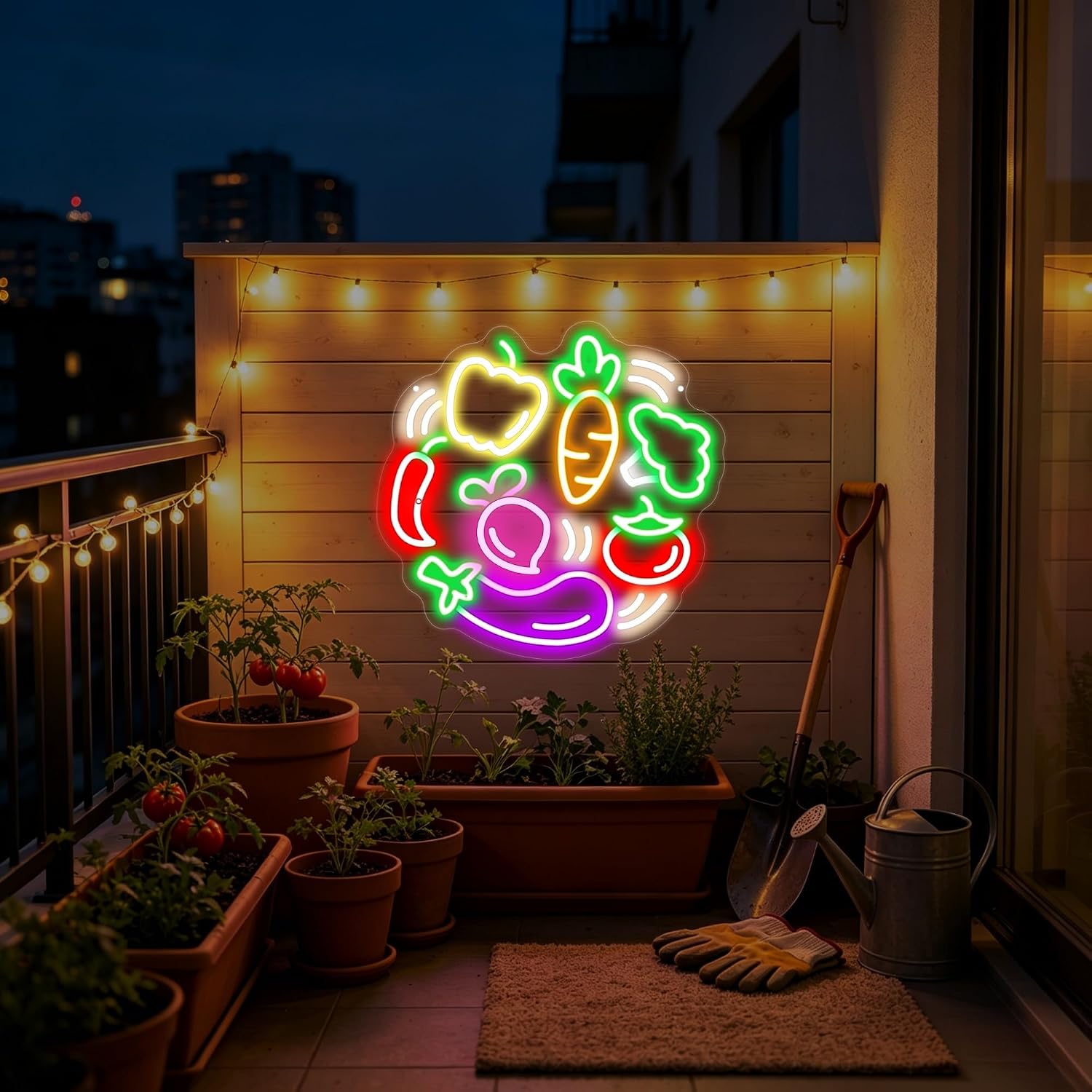 Letreiro de Neon LED de Vegeta - Commercial Kitchen Store avaliação e preço