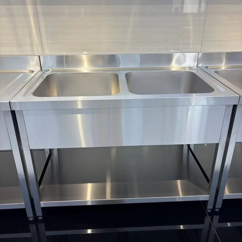Mesa de pia de aço inoxidável  - Commercial Kitchen Zones avaliação e preço