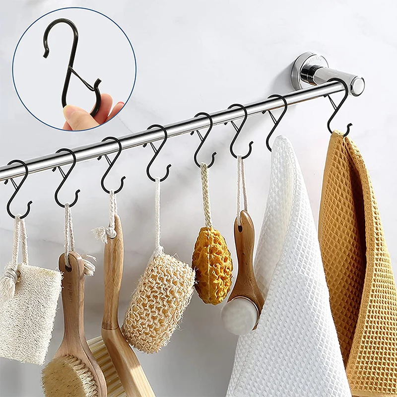 10 /100 pçs ganchos de suspens - Commercial Kitchen Rack avaliação e preço