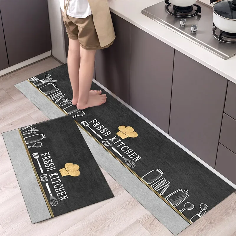 Tapetes de cozinha antiderrapa - Kitchen Flooring Commercial avaliação e preço