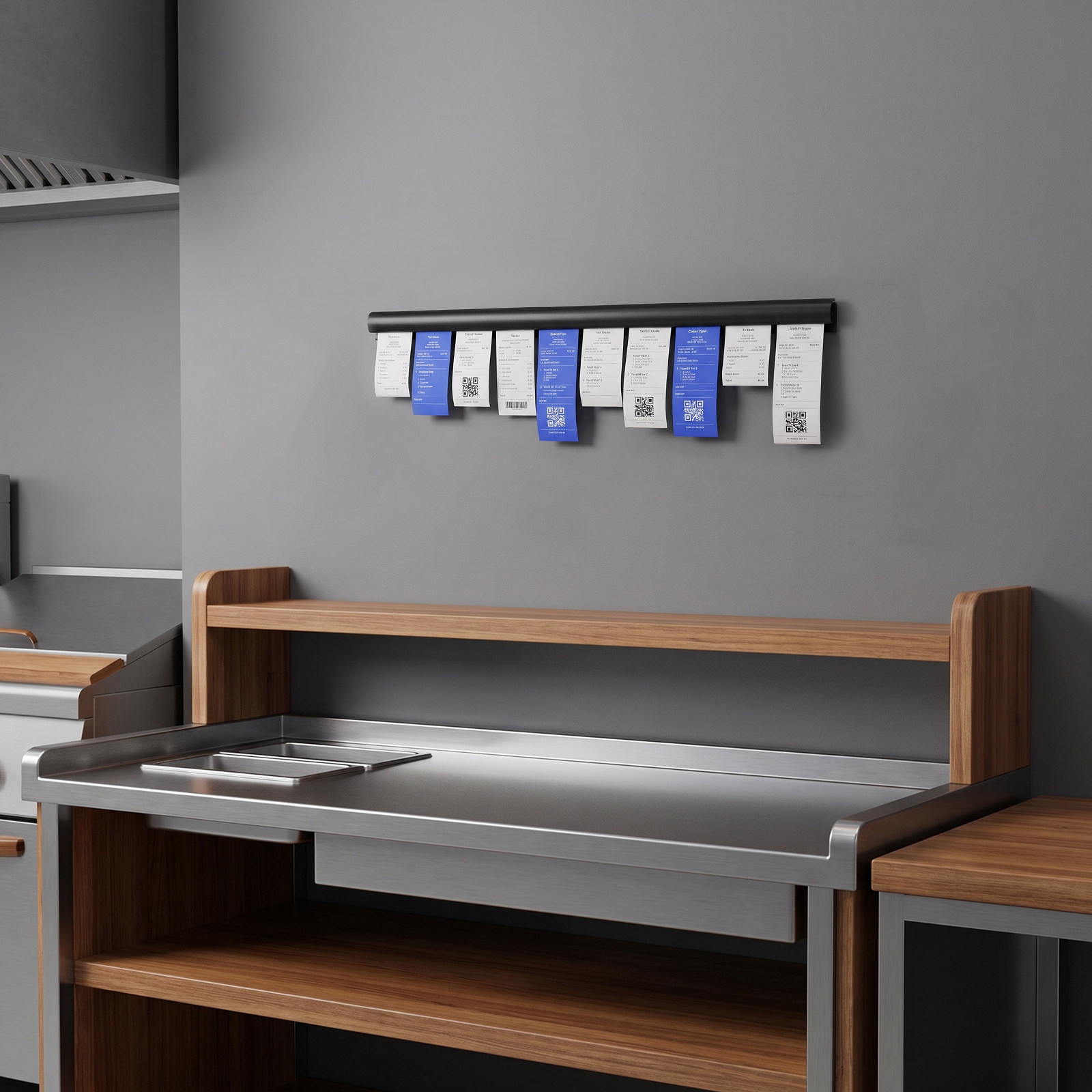 Suporte de Bilhetes para Resta - Commercial Kitchen Rack avaliação e preço