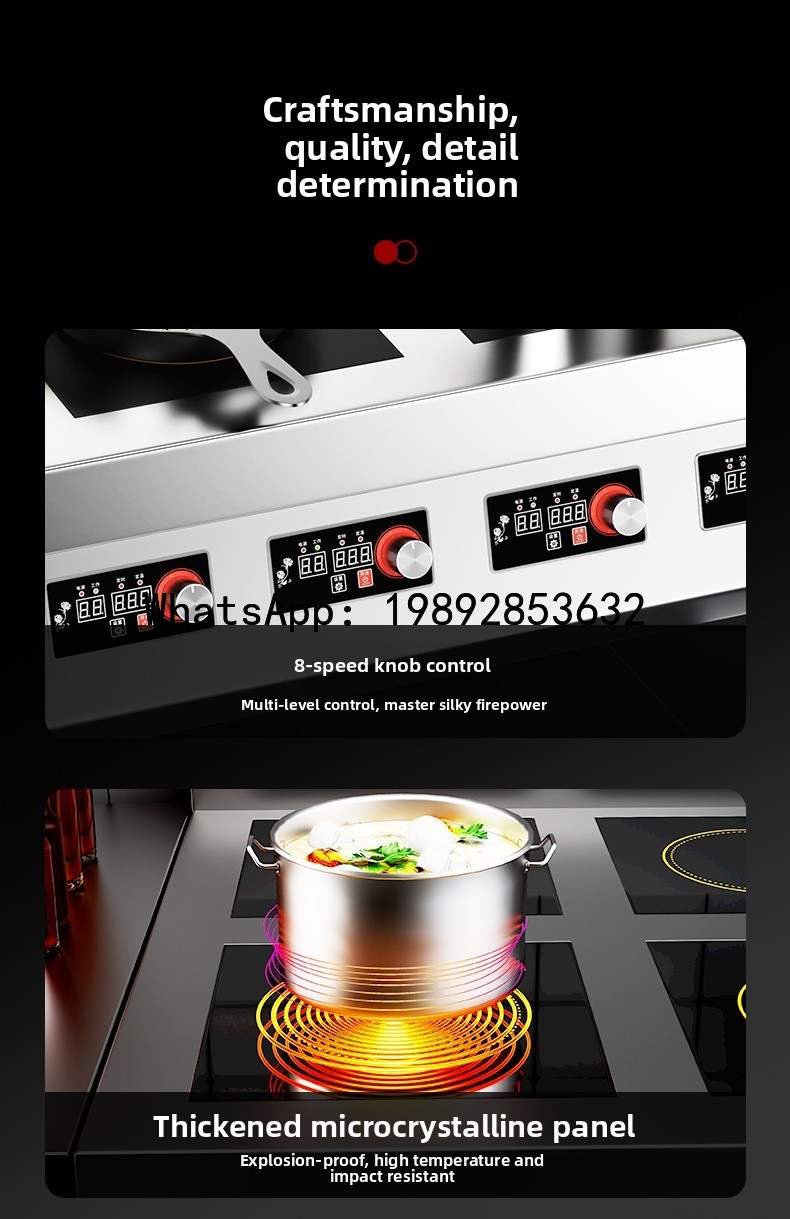 AB fogão de indução comercial  - Induction Cooker Commercial avaliação e preço