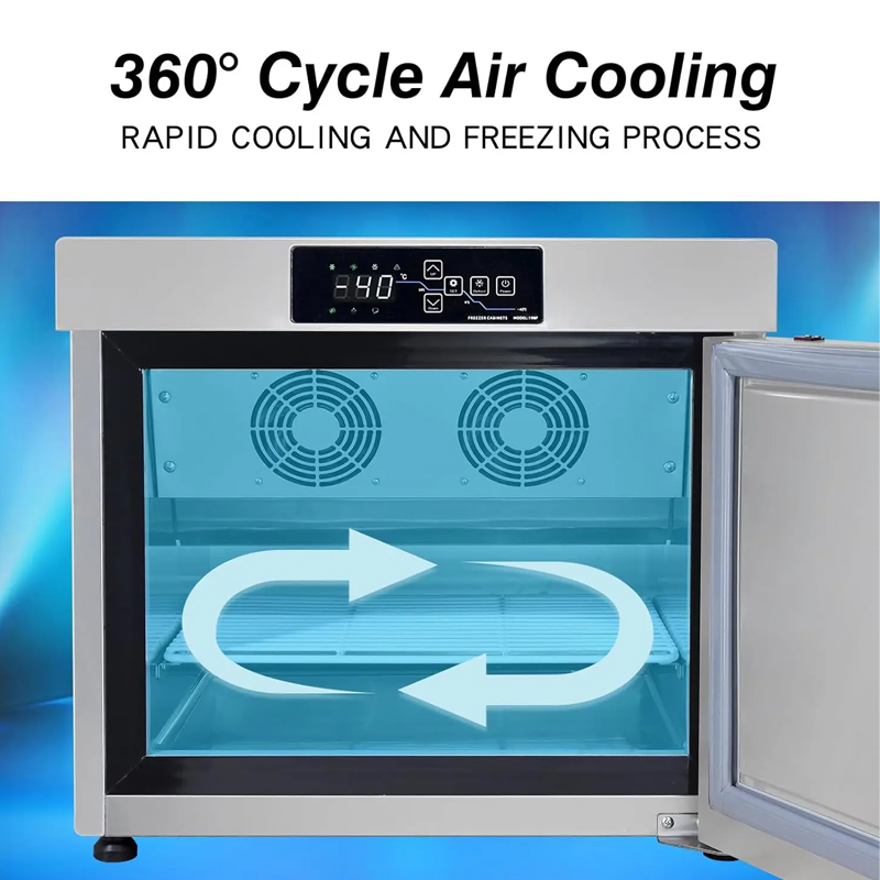 Congelador rápido de frutos do - Commercial Chest Freezer avaliação e preço