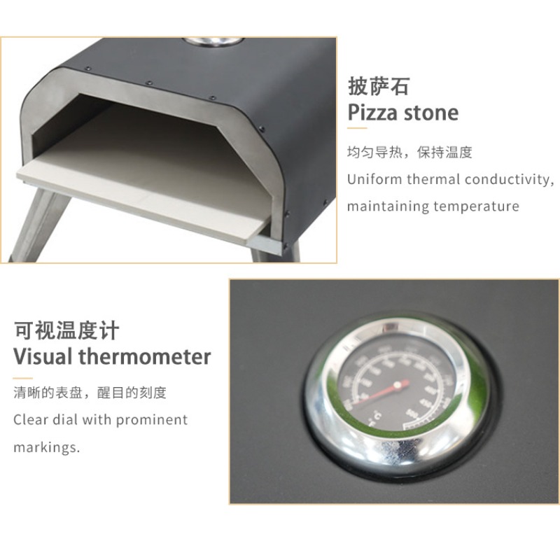 Forno de Pizza a Gás Portátil  - Commercial Kitchen Oven avaliação e preço