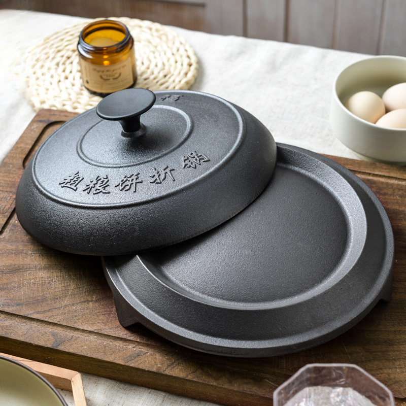 Chapa de ferro fundido autênti - Induction Cooker Commercial avaliação e preço