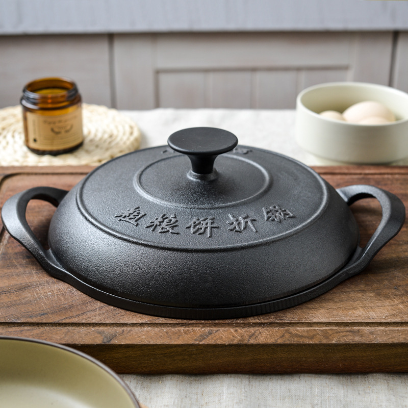 Chapa de ferro fundido autênti - Induction Cooker Commercial avaliação e preço