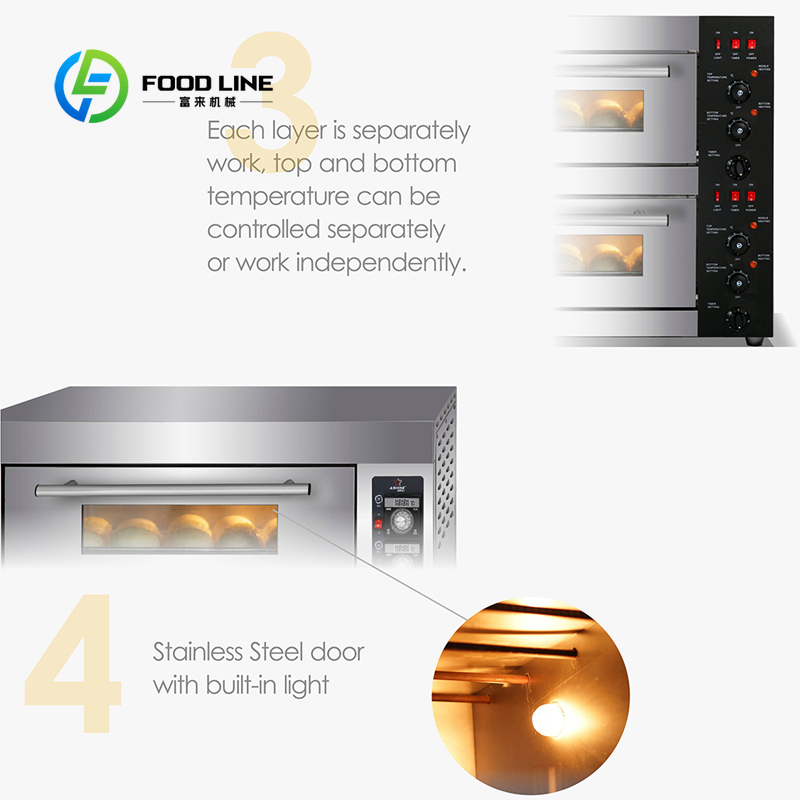 Bandeja de tamanho personaliza - Commercial Kitchen Oven avaliação e preço