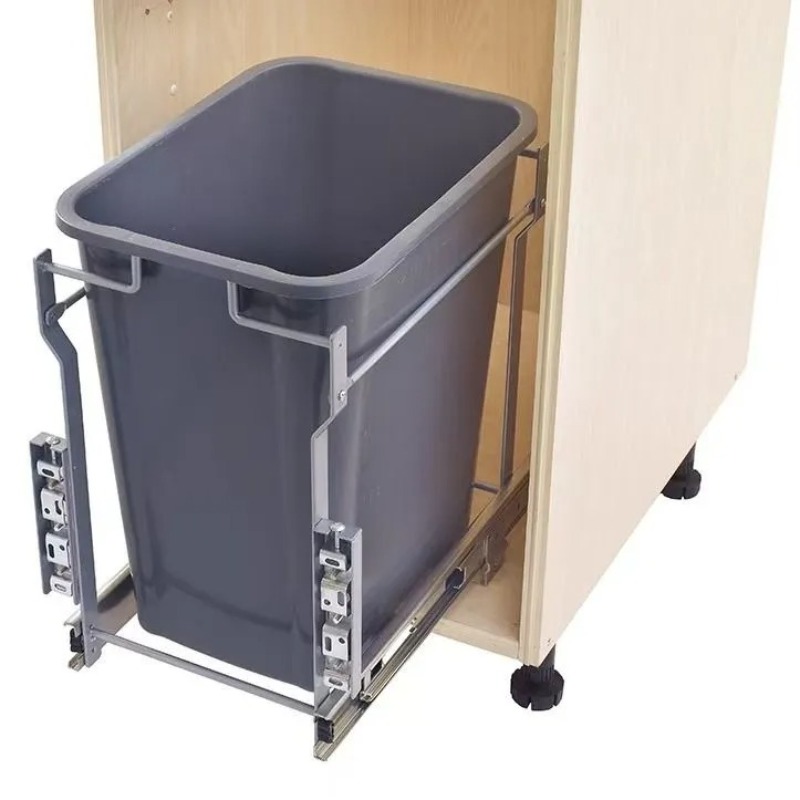 Lixeira escondida, armário dom - Commercial Kitchen Trash Can avaliação e preço