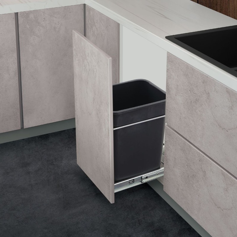 Lixeira escondida, armário dom - Commercial Kitchen Trash Can avaliação e preço