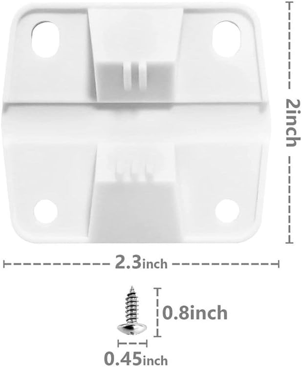 2 Peças Dobradiças de Plástico - Commercial Chest Freezer avaliação e preço