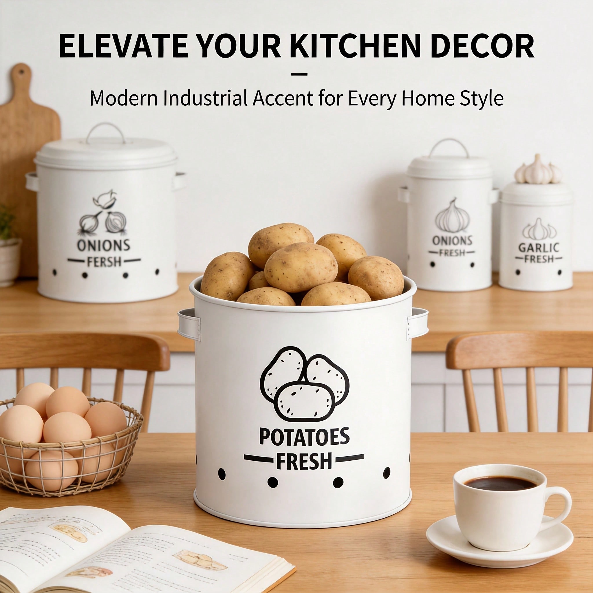 Conjunto de 3 Recipientes para - Commercial Kitchen Organiser avaliação e preço