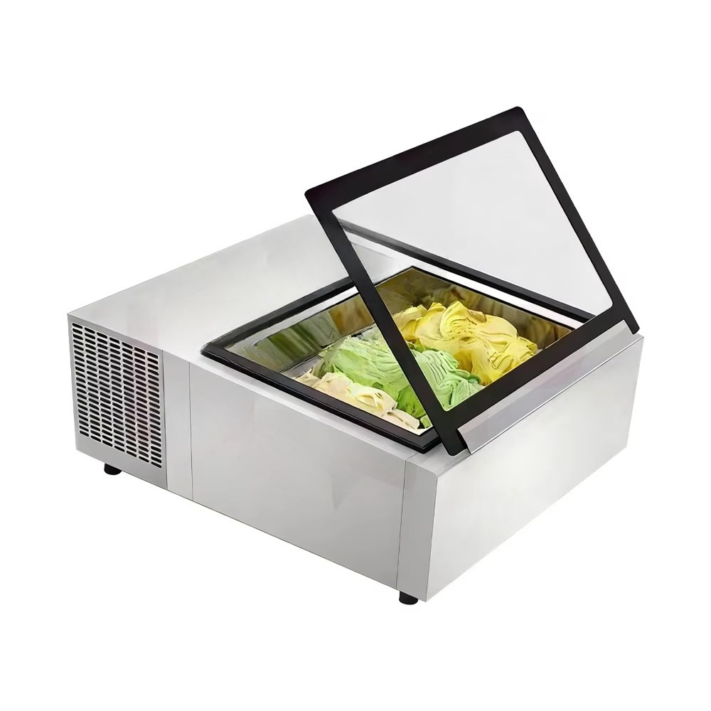 Porta de vidro comercial mini  - Commercial Chest Freezer avaliação e preço
