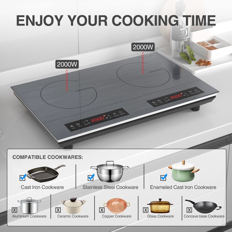 Fogão de Indução de Duas Zonas - Commercial Kitchen Zones avaliação e preço