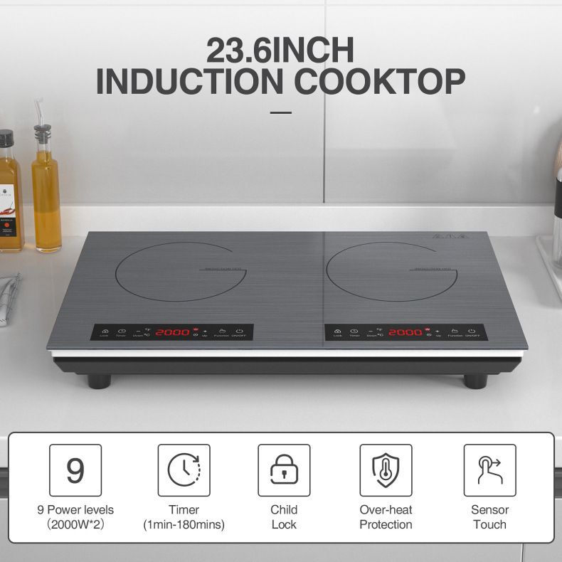 Fogão de Indução de Duas Zonas - Commercial Kitchen Zones avaliação e preço