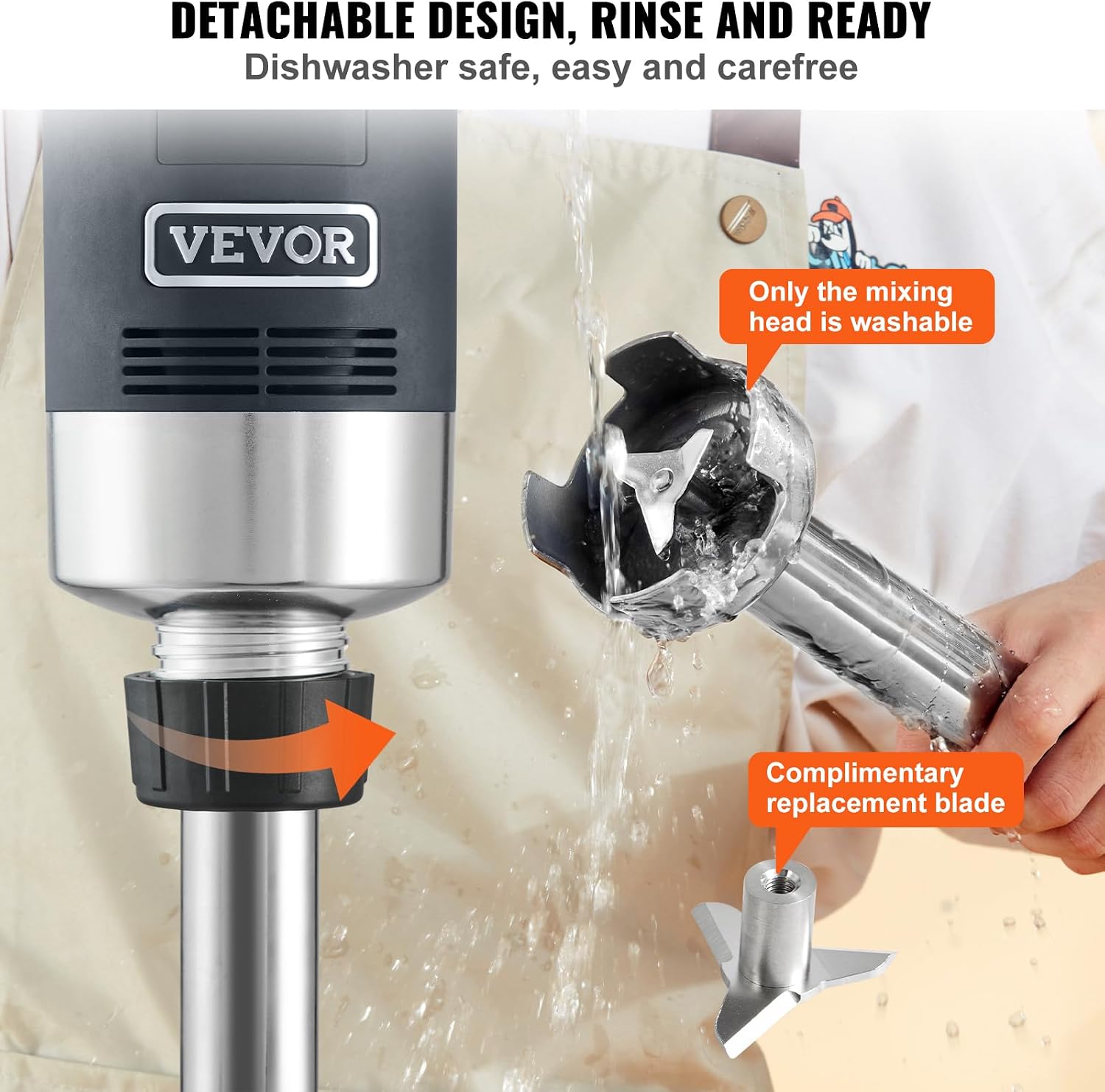 Liquidificador de Imersão Come - Commercial Blender Heavy Duty avaliação e preço