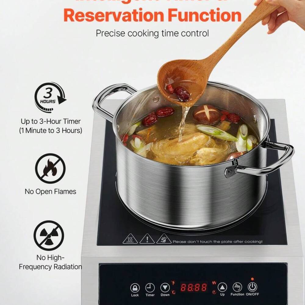 Fogão Portátil, Queimador Come - Induction Cooker Commercial avaliação e preço