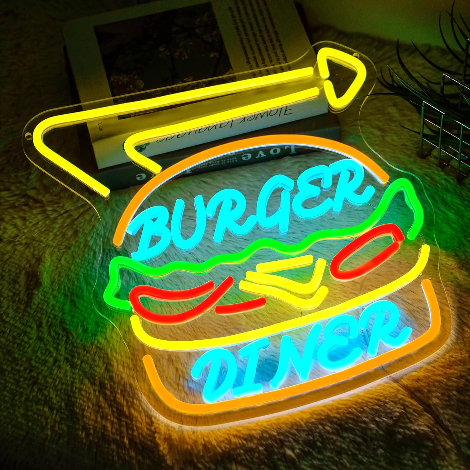 Luminária de néon para parede, - Commercial Kitchen Store avaliação e preço