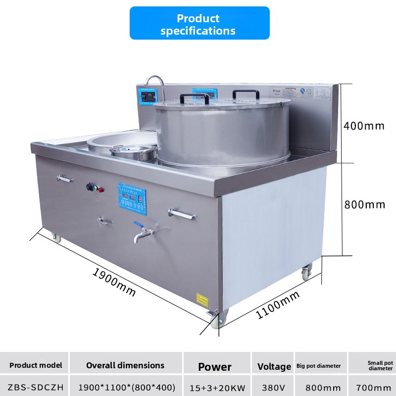 Fogão de indução combinado com - Induction Cooker Commercial avaliação e preço