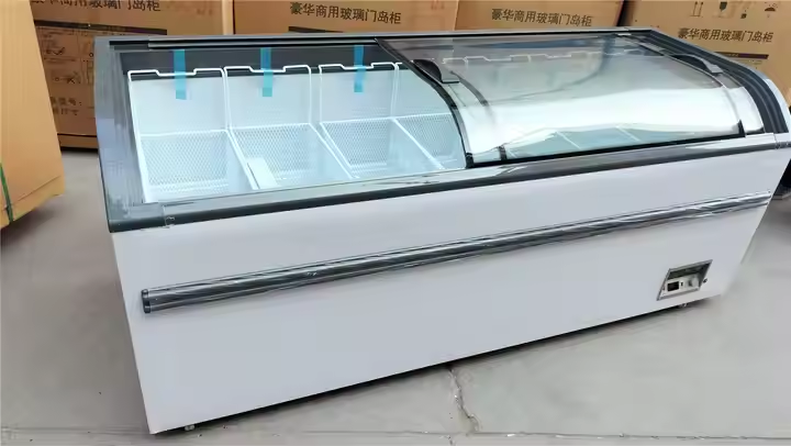 Congelador de geladeira com di - Commercial Chest Freezer avaliação e preço