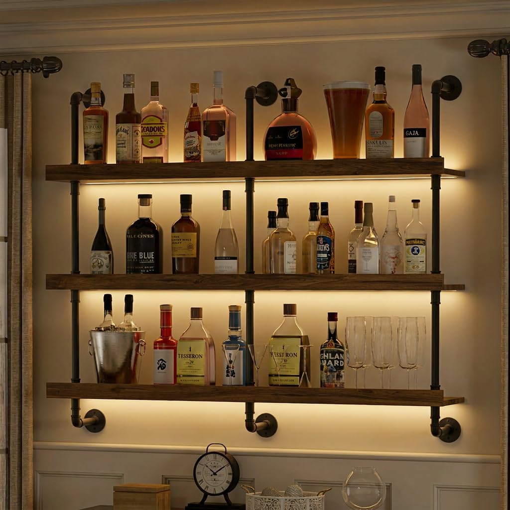 Suporte de parede para garrafa - Commercial Kitchen Rack avaliação e preço