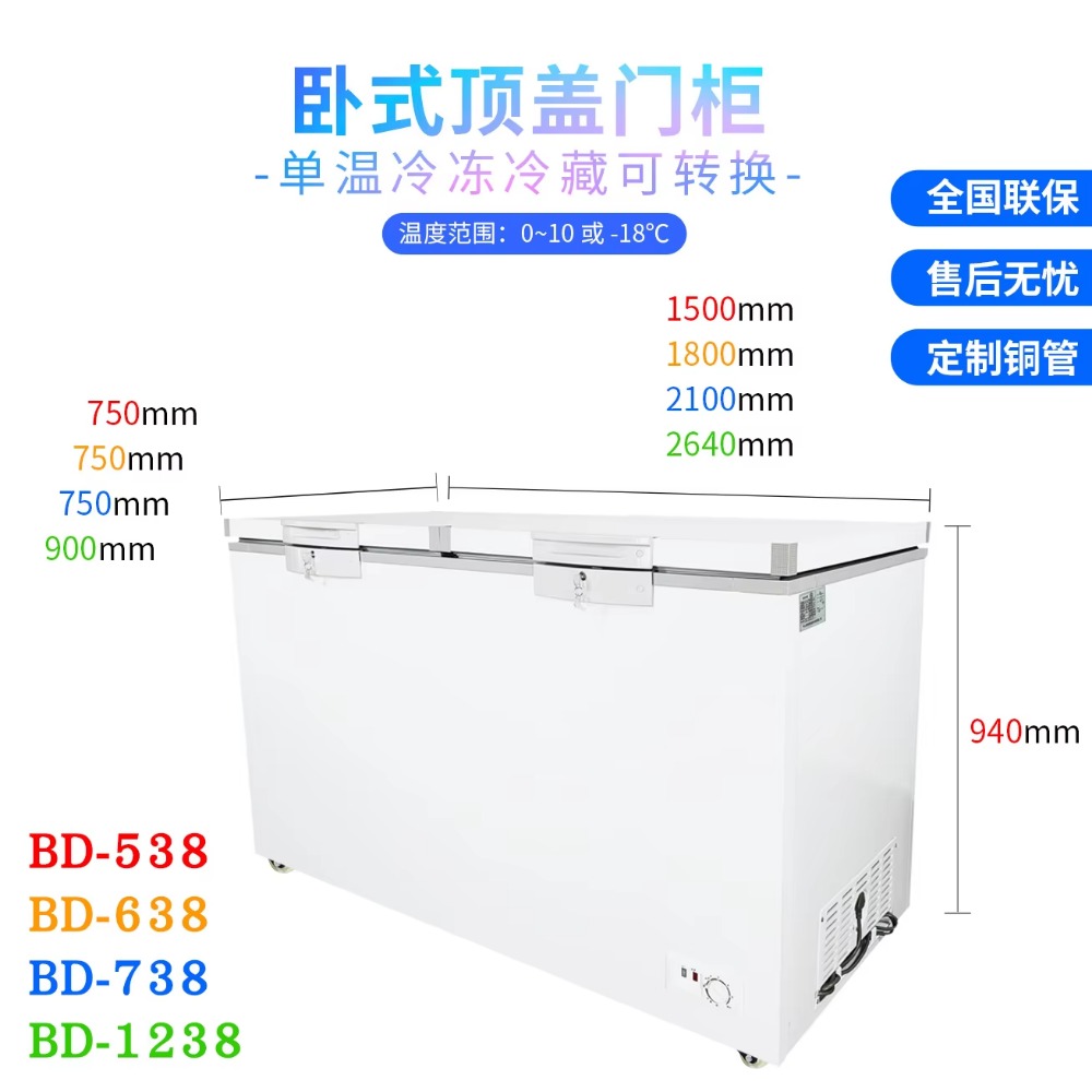 Refrigerador Horizontal de Dua - Commercial Chest Freezer avaliação e preço