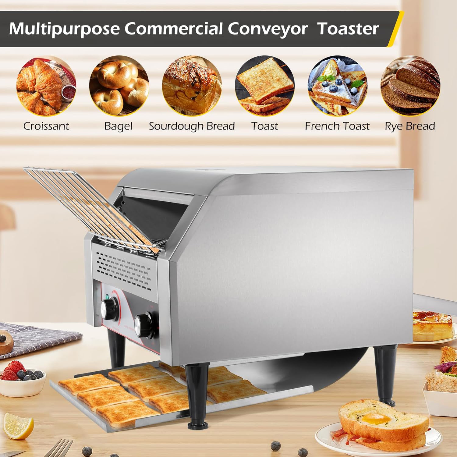 Torradeira comercial de grande - Commercial Kitchen At Home avaliação e preço