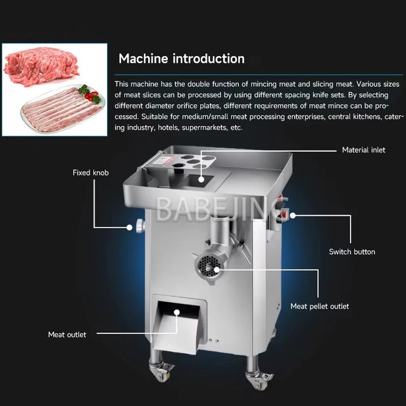 Máquina Elétrica de Moer e Fat - Commercial Kitchen Store avaliação e preço