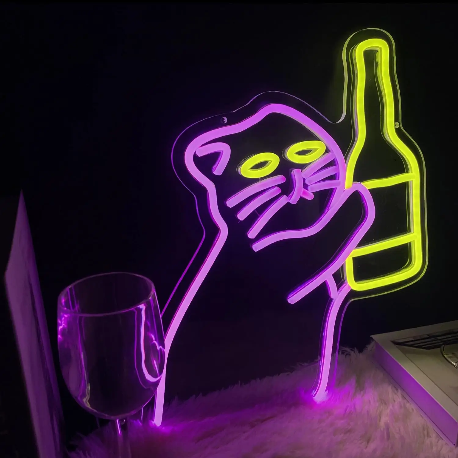 Letreiro Neon de Gato para Dec - Commercial Kitchen Store avaliação e preço